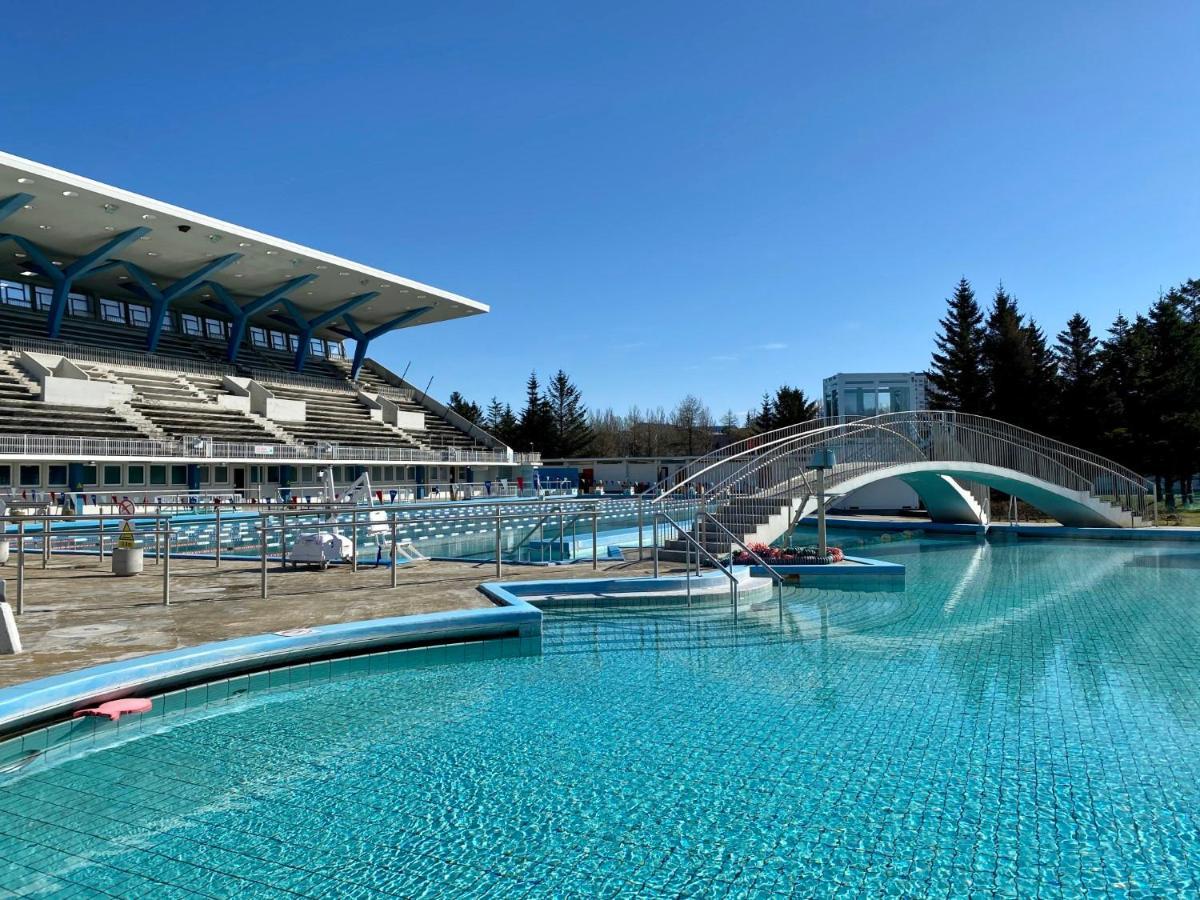 Lara Studio In Laugardalur Valley, Reykjavik Central Park And Botanical Garden, Private Entrance, Free Private Parking On Side מראה חיצוני תמונה